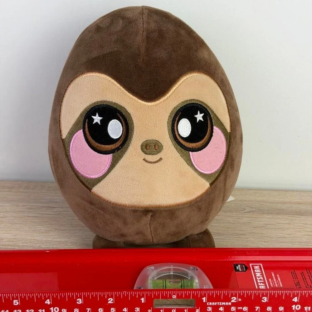 Squeezeamals Brown sloth plush adorable